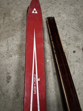 Vintage Fischer Quick Shift Skis with Bindings