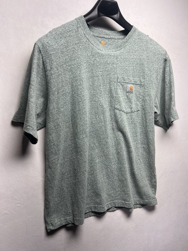 Carhartt Herren Original Fit Heavy Duty T-Shirt Gr. L Kurzarm Grün - Bild 2 von 6