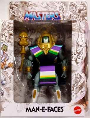 MASTERS OF THE UNIVERSE Man-E-Faces - Sketchbook Series (Mattel) Damaged Box