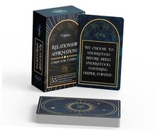Affirmation Cards for Couples   55 Gold-Foil Cards for Communication, Trust,