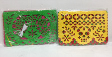 2 Sets Day of the Dead Cinco de Mayo Mexican party Banner FELT