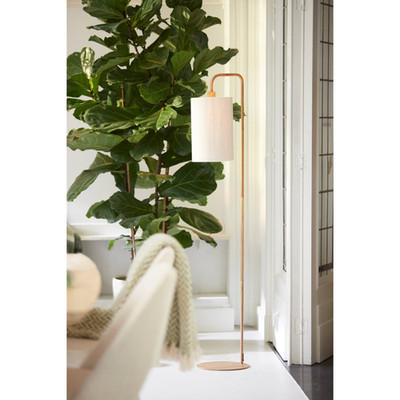H&M Light & Living * Stehlampe Stehleuchte ''Donio'' Neu/OVP * Holz, Natur, Creme