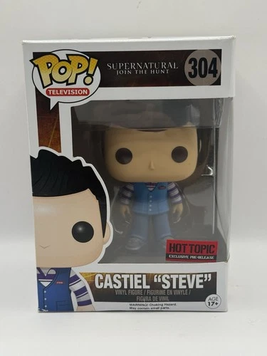 Funko Pop! Vinyl: Supernatural - Castiel (Steve) - Hot Topic Pre-Release #304