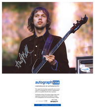 Andy Bell 'Oasis' Band Signed 8x10 Photo Autograph ACOA