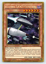 Kozmo DOG Fighter - PGL3-EN030 - Gold Secret Rare - 1st Edition Yugioh
