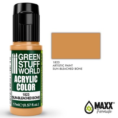 Acrylic Color SUN-BLEACHED BONE - Pinsel Airbrush gebleichte Knochenfarbe GSW