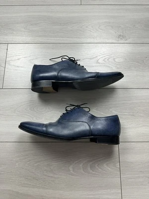 Chaussures en cuir bleues Venezia Finsburry- Taille 9.5 (43,5) - Photo 1/4