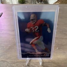 Leaf 2025 Pro Set Metal Retro Ricky Watters Blue Brite Brite #RB-81 /25 49ers