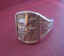 Solid silver Knight Templar