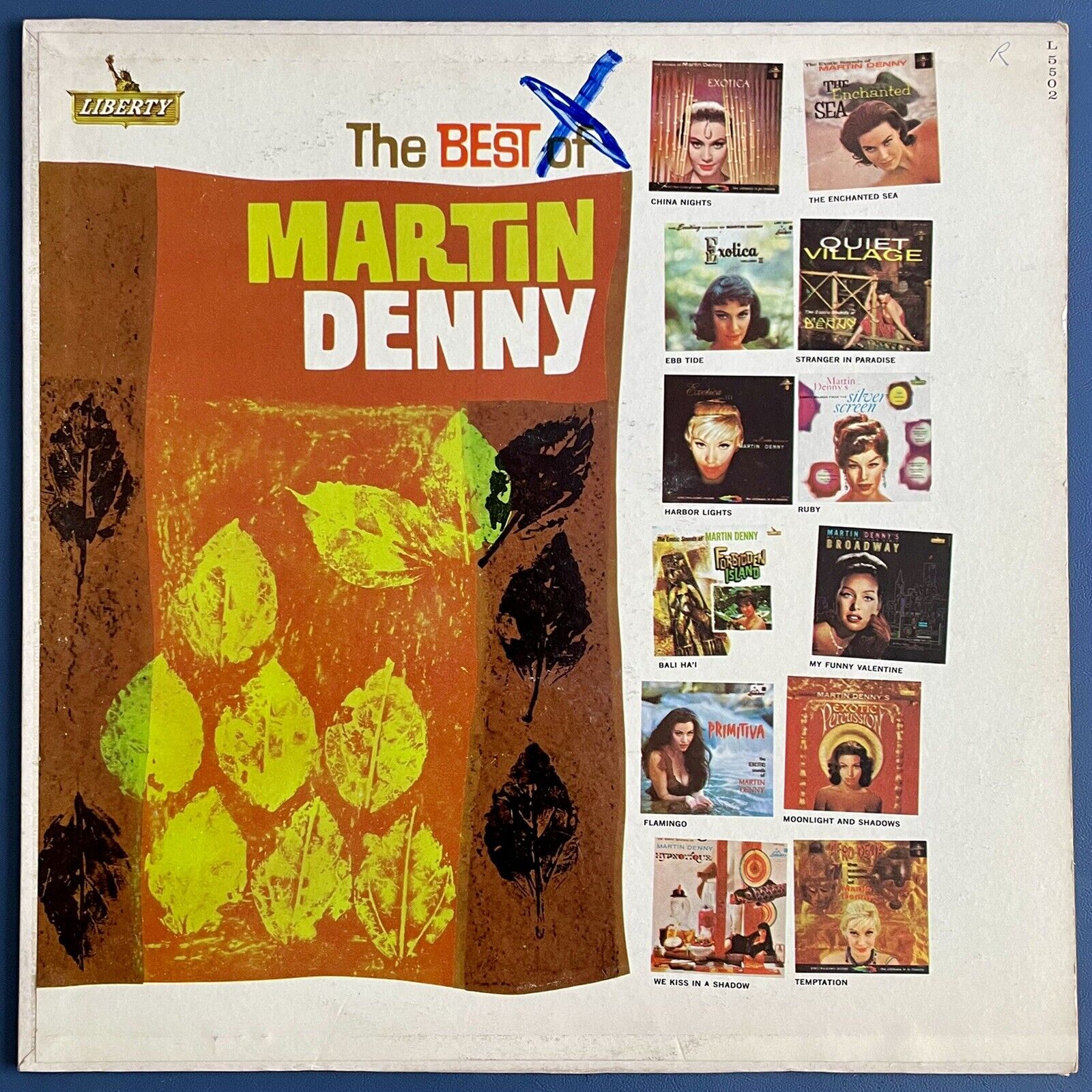 The Best of Martin Denny - Vinyl LP - Exotica Easy Listening Jazz - Mono