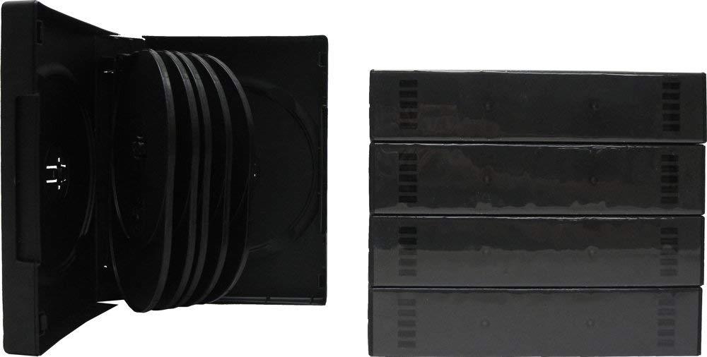 5) DV12R39BK 12-DVD Boxes Cases Multi Box Set Replacements Empty