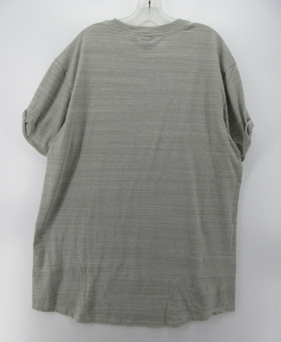G Star Raw Shirt Men XXL Gray Pullover Graphic T Tee Streetwear Heathered Logo - Picture 7 of 13