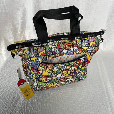 LeSportsac Exclusive Pokemon Shoulder Tote Bag with Pouch - NWT | eBay