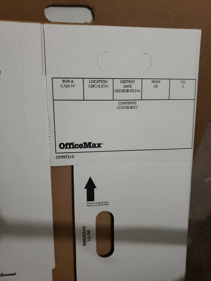 Office Max- Storage Files Letter/legal. (12 pack) - Image 3 of 4