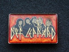 VINTAGE METAL PIN ROCK MUSIC BAND DEF LEPPARD