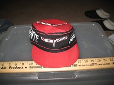 VTG BASEBALL TRUCKER RETRO BALL CAP HAT CORVETTE PAINTERS HAT