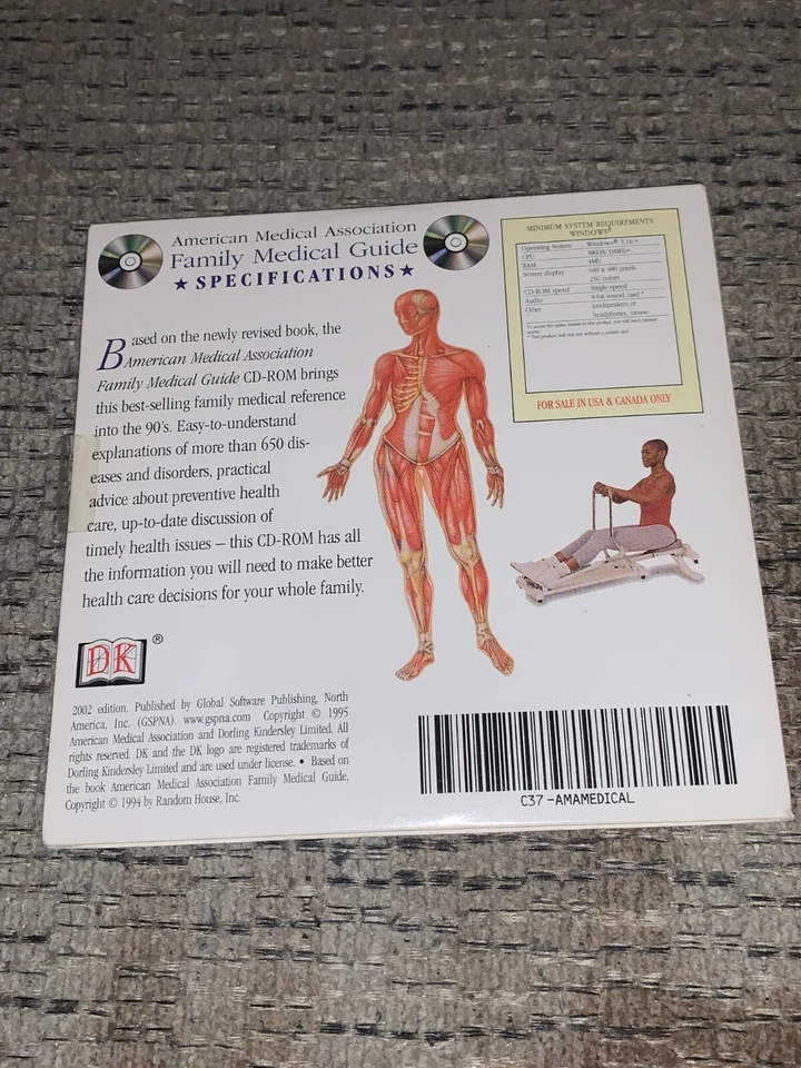 DK American Medical Association Family Medical Guide PC CDROM for Windows 95/3.1 - Image 2 of 4