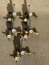 Lot of 5 - Titan Controls CO2 Regulator Green...
