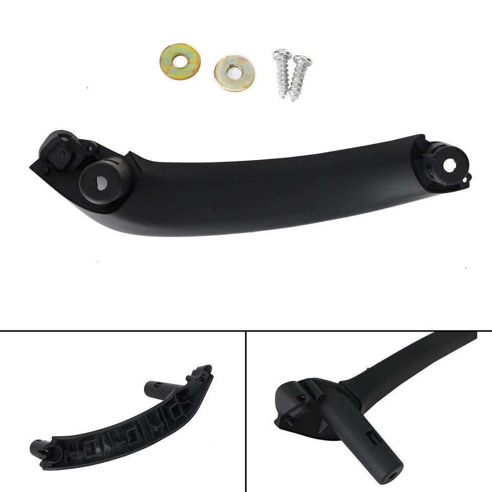 Right Door Interior Inner Handle Pull Trim Black For BMW F25 F26 X3 X4 11-17 Foto 2 de 4