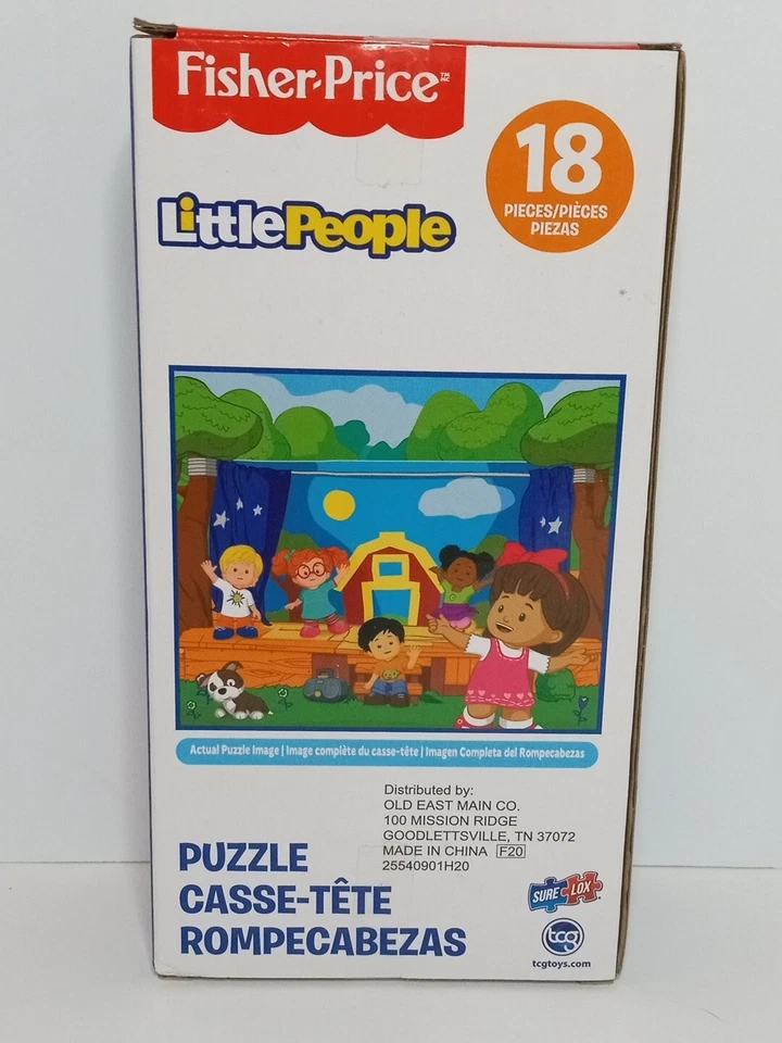 Fisher-Price Puzzle Little People Performing 18 Piece For Ages 3+ - Image 2 of 4