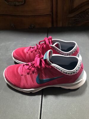 Nike Womens Flex Supreme TR 3 683138-603 Pink Running Sneakers Size 6.5 Bin 5