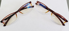 1.50 Diopter Reading glasses Blue Blocker thin lite TR90 frame 2 Pair