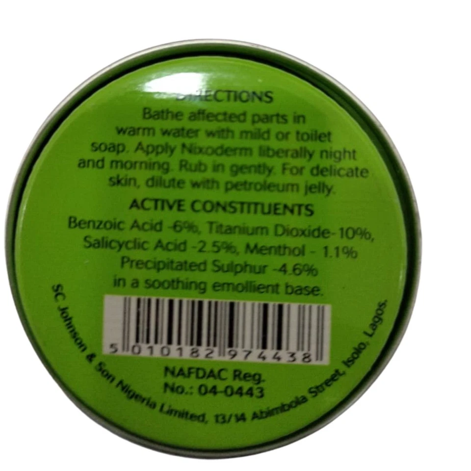 Nixoderm Cream For Skin Problems, Eczema, Ringworm, Pimples (Pack of 5) - 17.7g. - Image 2 of 4