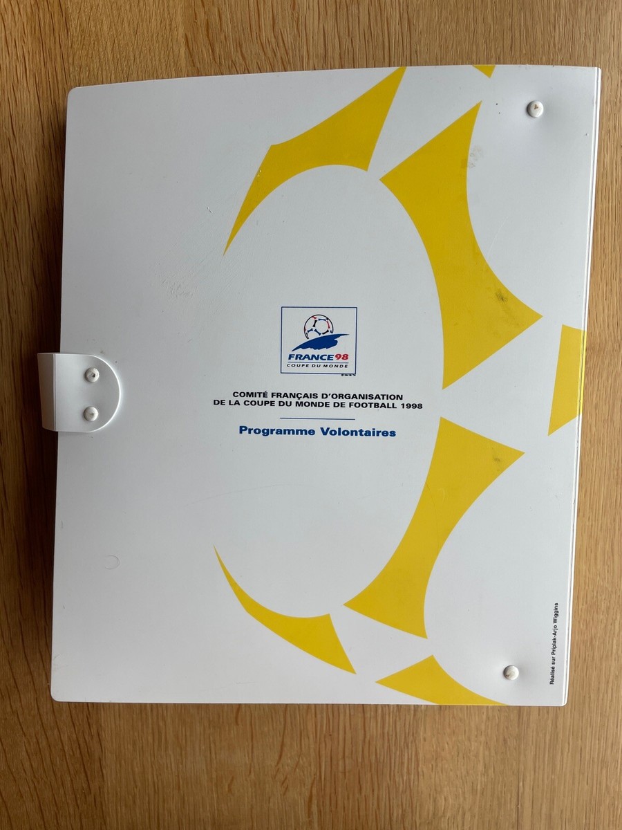 PROGRAMME OFFICIEL COUPE DU MONDE 1998 - FRANCE 98 - OFFICIAL PROGRAM par COLLECTIF: bon