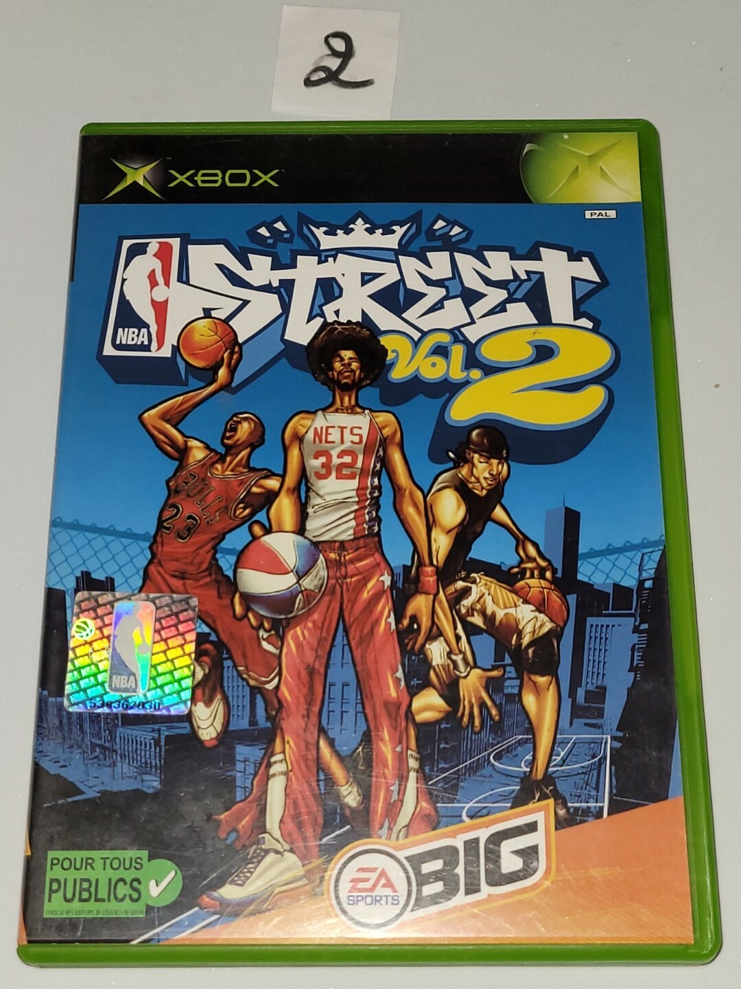 Microsoft Xbox - NBA Street Vol.2 - Complet - Bon État