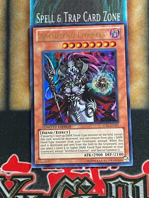 Yugioh Archfiend Empress STBL-ENSP1 Ultra Rare Limited Edition NM