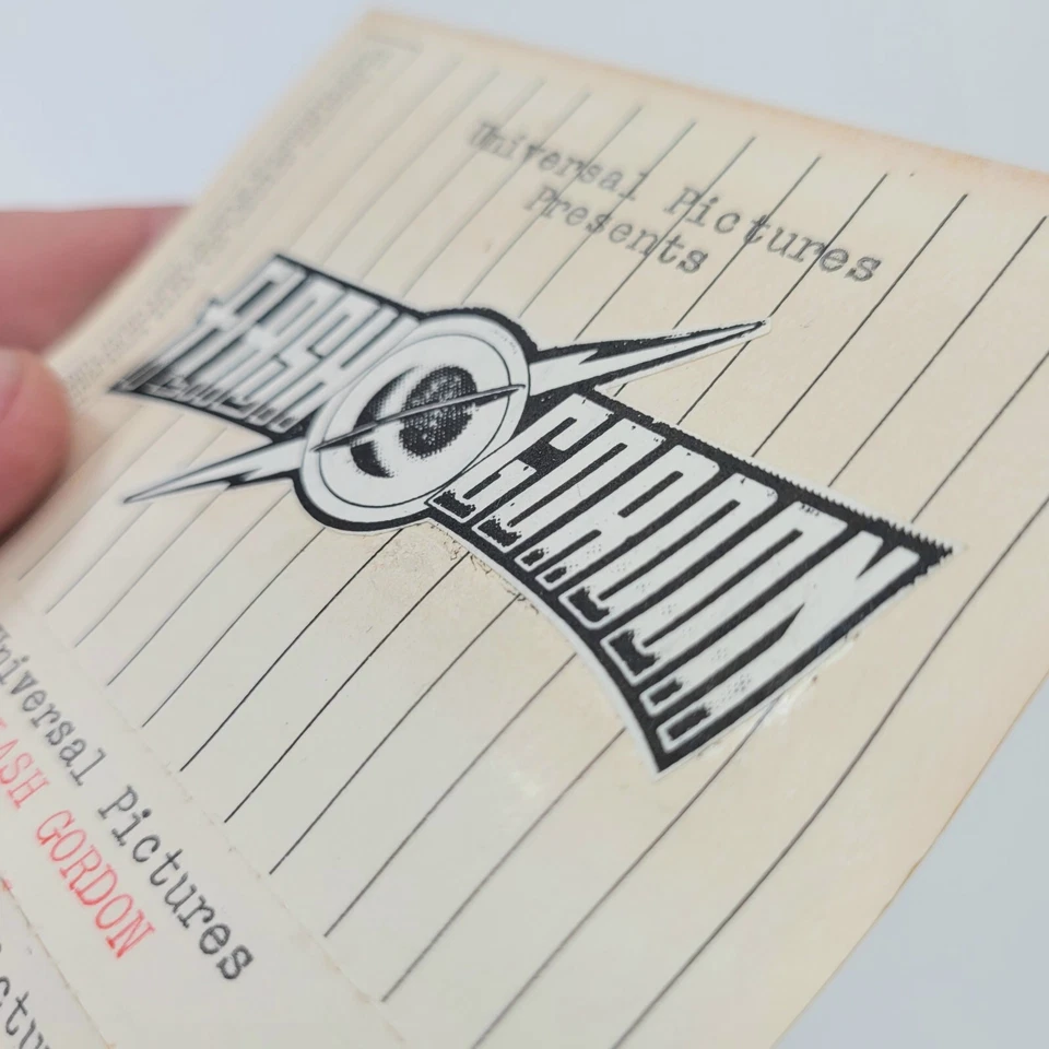 Rare 1 of 1  Universal Studios FLASH GORDON Cassette Tape - Studio Made! - Image 4 of 4