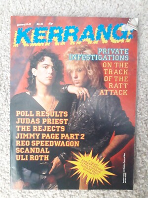 KERRANG Magazine Issue 85 Ratt