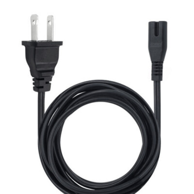 AC Power Cord Cable for Xbox One S/X, Xbox Series X / S, Sony PS4 / PS4 Slim/PS3