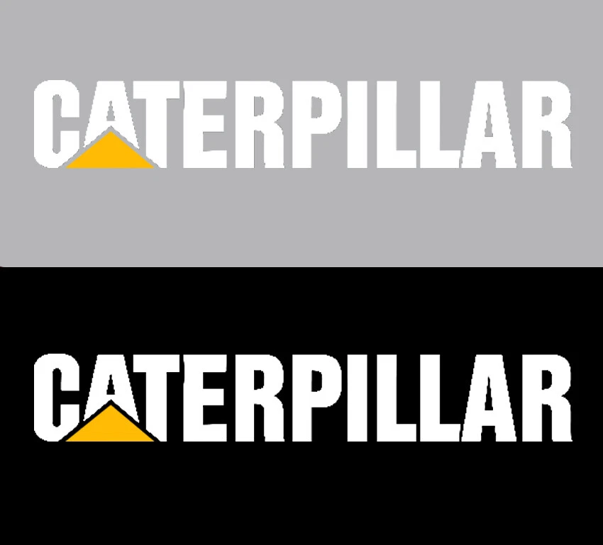 Paquete de 2 calcomanías de vinilo CAT Premium de 18" de ancho para automóvil, camión y equipo pesado Foto 2 de 3
