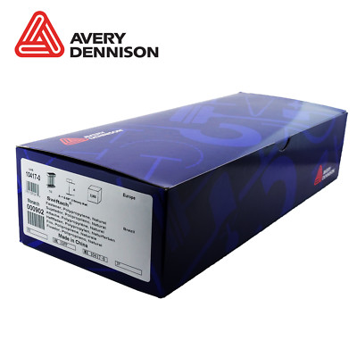 Avery Dennison 10417 Natural 1/2'' Standard Tagging Fasteners Barbs