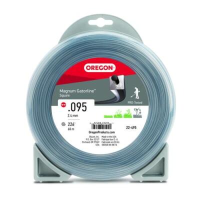 Oregon 22-495 Magnum Gatorline Square Trimmer Line .095'' x 227'
