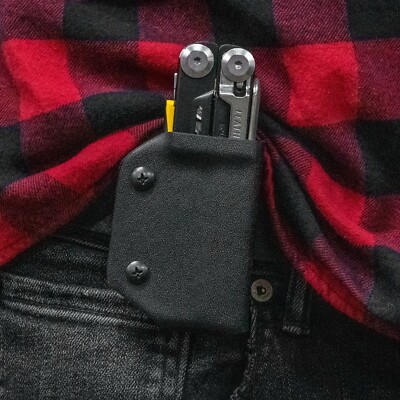 Clip & Carry Kydex Multitool Sheath fits Leatherman Signal - USA Made