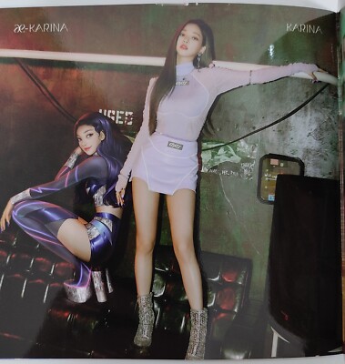 AESPA Debut [Black Mamba] Real signed Autographed PROMO Album Kpop