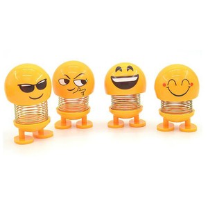 car dashboard emoji toys