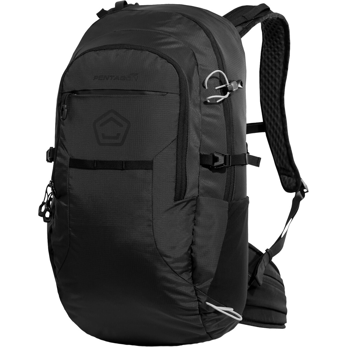 Mochila Pentagon Minor 28 L Cubiertaparalalluvia Ecológica Espaciosa Negro