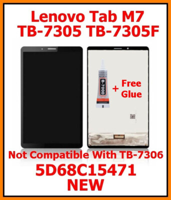 5D68C15471 Fur Lenovo Tab M7 TB-7305F 7305L 7305X Touch Screen Glass LCD Display