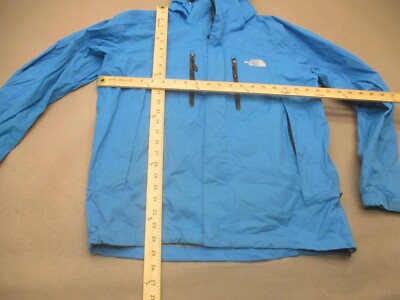 The North Face Size S Mens Blue Full Zip Stand Collar Zip