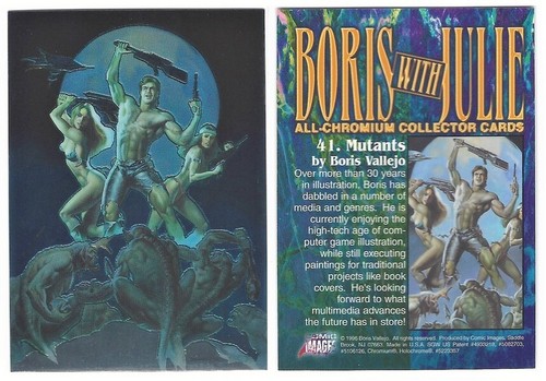 1996 Boris With Julie All-Chromium by Comic Images Singles You Pick Your Card! - Picture 42 of 91