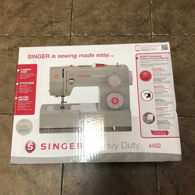 SINGER 4452 Heavy Duty Sewing Machine for sale online eBay