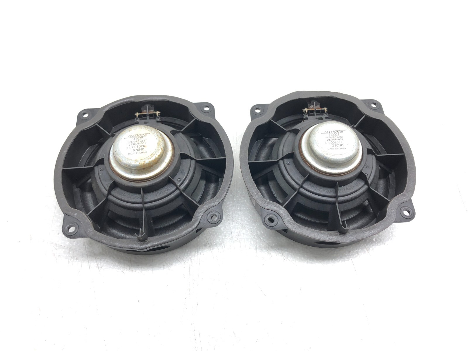 2008-2019 MASERATI GRANTURISMO S M145 DOOR AUDIO SOUND SPEAKER SET X2 OEM