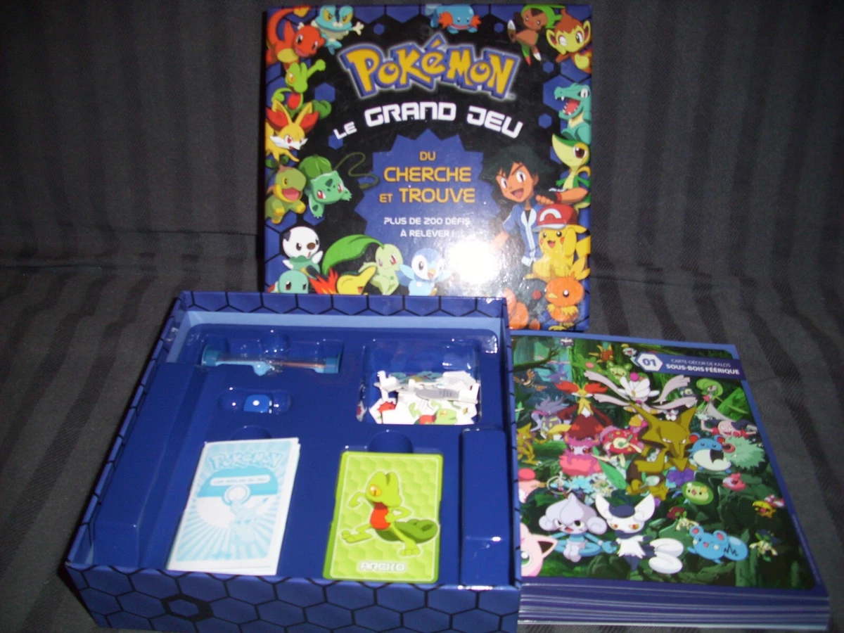 Pokemon Le Grand Jeu Du Cherche Et Trouve Avis JDS Jeu de société Pokémon - Le grand jeu du Cherche et Trouve - complet 9782821206755 | eBay
