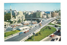 Istanbul city view postcard