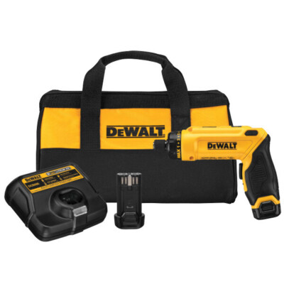 DeWalt DCF680N2 8 V MAX Gyroscopic Screwdriver 2 Battery Kit