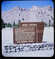 Mono Craters Inyo National Forest - 1964 Stereo Realist Slide