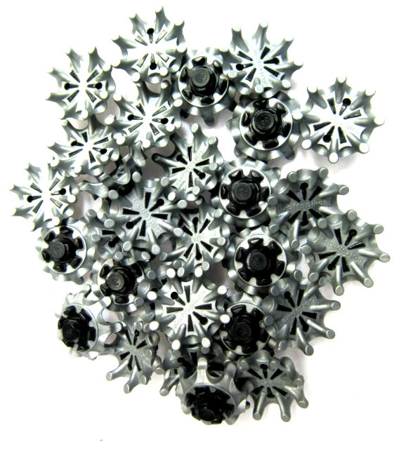 "Fast Twist Soft Spikes in grau/schwarz verschiedene Mengen bitte ""NEU"" wählen"